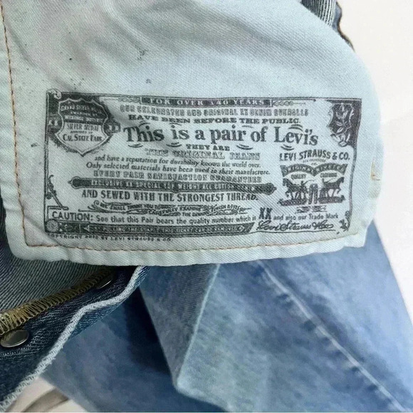 Levi’s 501 15155-537303 Button Fly Men’s Jeans 36 x 29 - Picture 4 of 9